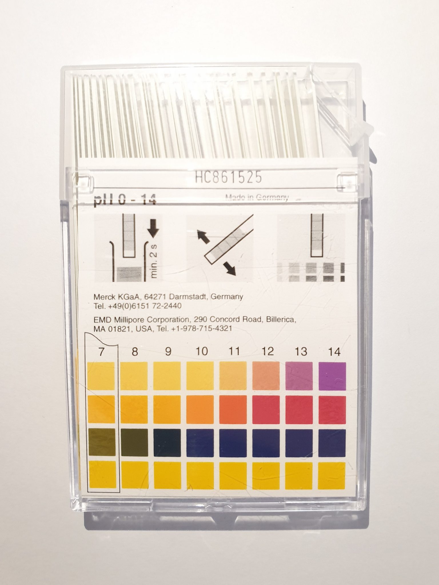 pH Test Paper (Merck) Asia Scientific Apparatus Co